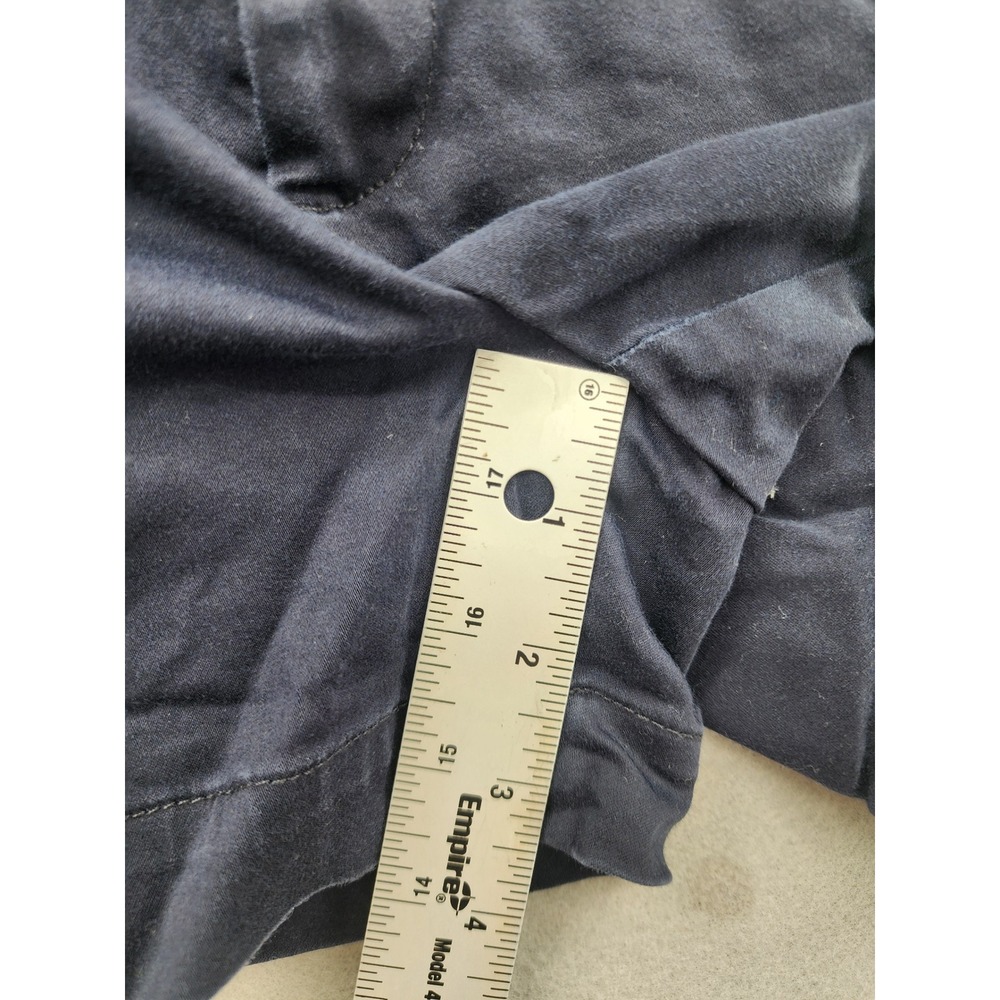 Calvin Klein Navy Blue Chino Shorts Womens Size 4 Casual Summer Classic Preppy - Picture 10 of 11